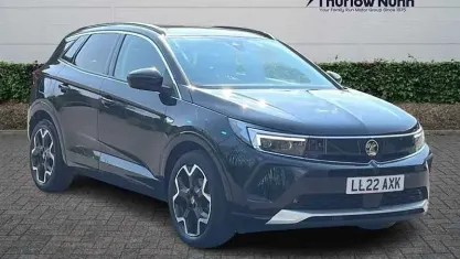 Used Vauxhall Grandland X Elite 131 HP (96 kW) 2022 Black SUV