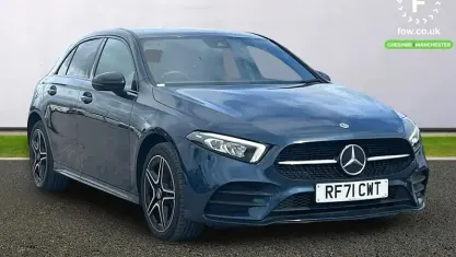 Used Mercedes A250 Executive 218 HP (160 kW) 2022 Blue Hatchback