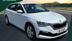 White Used 2021 Skoda Scala SE Hatchback | £13,499 (Fair price)
