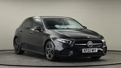 Cosmos black Used 2022 Mercedes A200 AMG line Hatchback | £19,550 (Fair price)