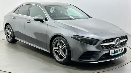 Used Mercedes A200 AMG Line Premium 163 HP (119 kW) 2019 Grey Sedan