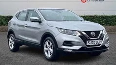Metallic silver Used 2020 Nissan Qashqai Acenta Premium SUV | £13,500 (Good price)