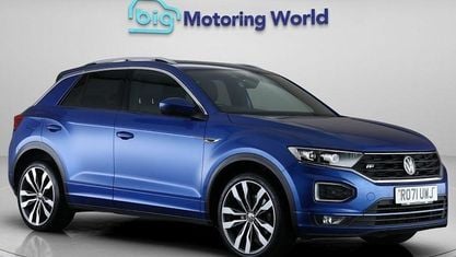 Usata VW T-Roc R-line 150 CV (110 kW) 2021 Blu SUV