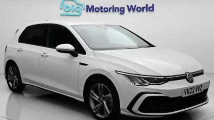Used VW Golf VIII R-line 150 HP (110 kW) 2022 White Hatchback