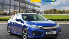 Blue Used 2017 Honda Civic Prestige Hatchback | £12,750 (Fair price)