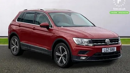 Used VW Tiguan SE 150 HP (110 kW) 2018 Red SUV