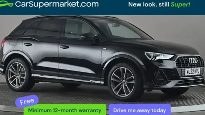 Used Audi Q3 Black Edition 150 HP (110 kW) 2022 Black SUV