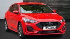 Red Used 2025 Ford Focus ST-Line Hatchback | £20,499 (Fair price)