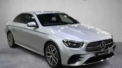 Used Mercedes E200 AMG Line Premium 200 HP (147 kW) 2023 Silver Sedan