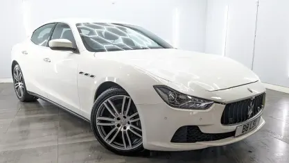 Used Maserati Ghibli 275 HP (202 kW) 2017 White Sedan