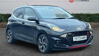 Black Used 2023 Hyundai i10 N Line Hatchback | £14,139 (Fair price)