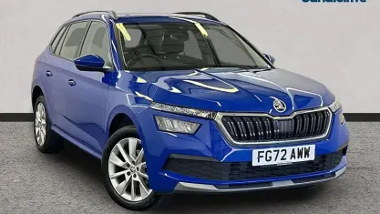 Used Skoda Kamiq SE 110 HP (80 kW) 2022 Blue SUV