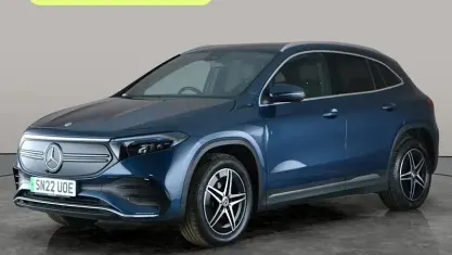 Used Mercedes EQA250 AMG line 139 kW (190 HP) 2022 Blue SUV