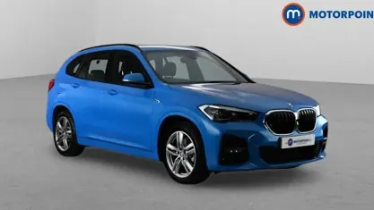 Begagnad BMW X1 M Sport 220 HK (161 kW) 2022 Blå SUV