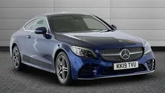 Blue Used 2019 Mercedes C300 AMG Line Premium Coupe | £21,195 (Fair price)