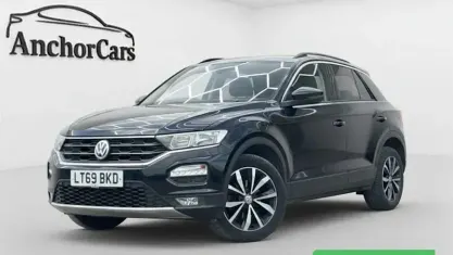Used VW T-Roc SE 150 HP (110 kW) 2019 Black SUV