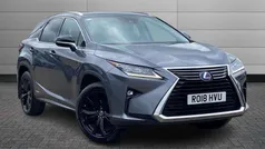 Grey Used 2018 Lexus RX450h Sport Line SUV | £22,999 (Fair price)