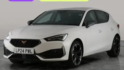 Used Cupra Leon 150 HP (110 kW) 2024 White Hatchback