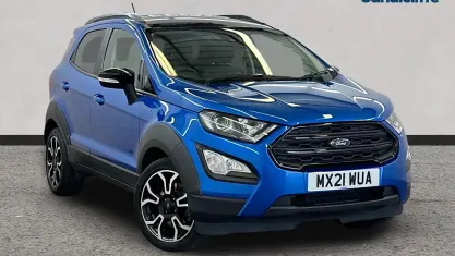 Używany Ford Ecosport Active 125 KM (91 kW) 2021 Niebieski SUV