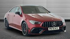 Red Used 2020 Mercedes CLA45 AMG Coupe | £40,995 (Fair price)