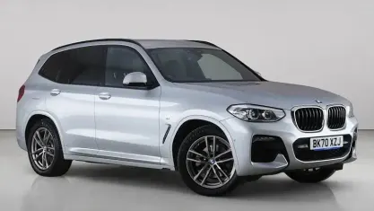 Used BMW X3 M Sport 190 HP (139 kW) 2020 Silver SUV