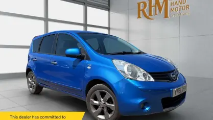 Used Nissan Note N-TEC 88 HP (64 kW) 2011 Blue Hatchback