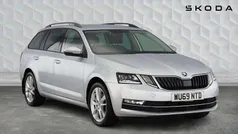 Brilliant silver metallic Used 2019 Skoda Octavia SE L Estate | £16,000 (Fair price)