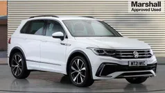 White Used 2021 VW Tiguan R-line SUV | £24,172 (Fair price)