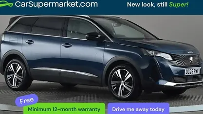 Used Peugeot 5008 GT 131 HP (96 kW) 2023 Blue SUV