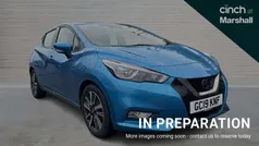 Blue Used 2019 Nissan Micra Acenta Hatchback | £7,257 (Fair price)