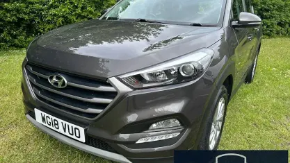 Begagnad Hyundai Tucson SE 177 HK (130 kW) 2018 Grå SUV