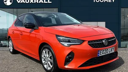 Second-hand Vauxhall Corsa Elite 101 CP (74 kW) 2020 Portocaliu Hatchback
