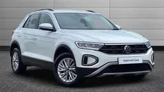 White Used 2022 VW T-Roc Life SUV | £18,908 (Fair price)