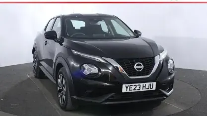 Used Nissan Juke Acenta 114 HP (83 kW) 2023 Black SUV