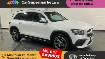 White Used 2021 Mercedes 200 AMG line Estate | £23,197 (Fair price)