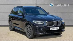 Black Used 2022 BMW X3 M Sport SUV | £33,524 (Fair price)