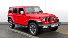 Red Used 2022 Jeep Wrangler Overland SUV | £37,795 (Good price)