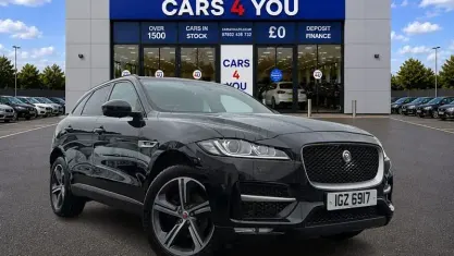 Used Jaguar F-Pace R-Sport 180 HP (132 kW) 2018 Black SUV