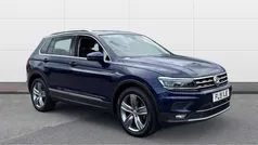 Blue Used 2019 VW Tiguan SEL SUV | £19,945 (Fair price)