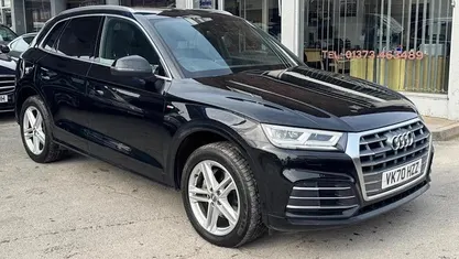 Used Audi Q5 S-Line 245 HP (180 kW) 2020 Black SUV
