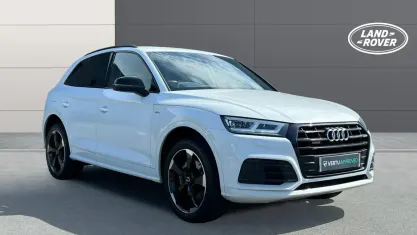 Used Audi Q5 Black Edition 245 HP (180 kW) 2020 White SUV