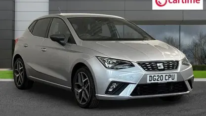Used Seat Ibiza XCELLENCE 116 HP (85 kW) 2020 Silver Hatchback