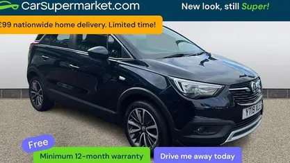 Used Vauxhall Crossland X Elite 110 HP (80 kW) 2019 Blue SUV