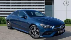 Blue Used 2021 Mercedes CLA200 AMG line Coupe | £22,574 (Fair price)