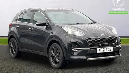 Used Kia Sportage GT-Line 136 HP (100 kW) 2021 Black SUV