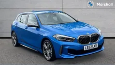 Misano blue metallic Used 2022 BMW M135 Comfort Edition Hatchback | £26,671 (Fair price)