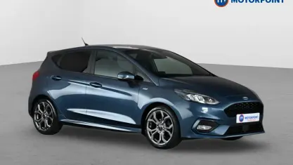 Used Ford Fiesta ST-Line 125 HP (91 kW) 2021 Blue Hatchback