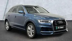 Blue Used 2017 Audi Q3 S-Line SUV | £16,300 (Fair price)