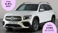 White Used 2021 Mercedes GLB200 AMG line SUV | £25,282 (Fair price)