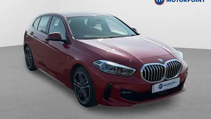 Used BMW 118 M Sport 150 HP (110 kW) 2022 Red Hatchback